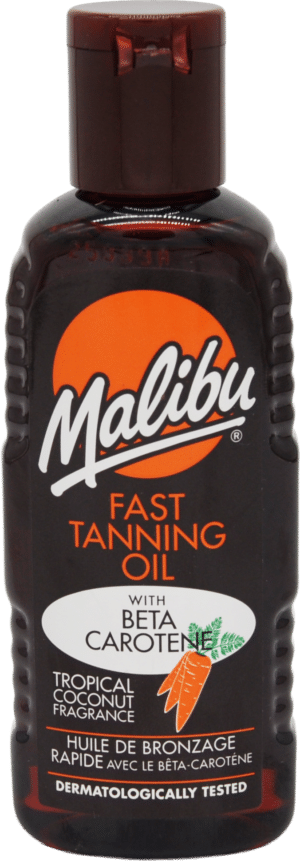 Fast Tanning Oil with Beta Carotene