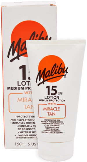 SPF15 Lotion with Miracle Tan