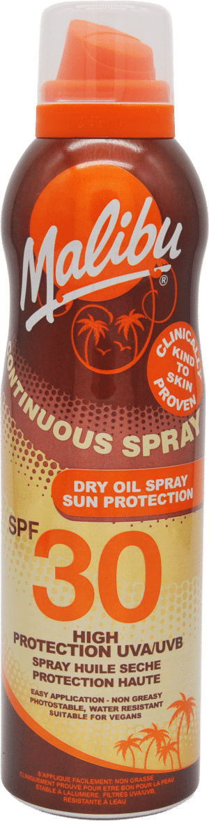 SPF30 Continuous Dry Oil Spray