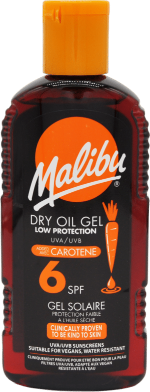 SPF6 Dry Oil Gel with Carotene