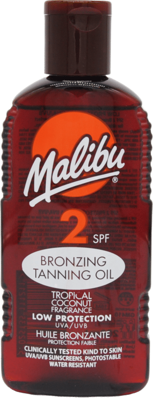 SPF2 Bronzing Tanning Oil