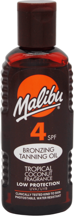 SPF4 Bronzing Tanning Oil