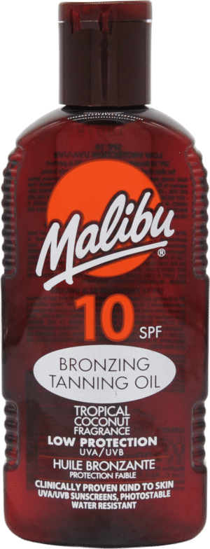 SPF10 Bronzing Tanning Oil
