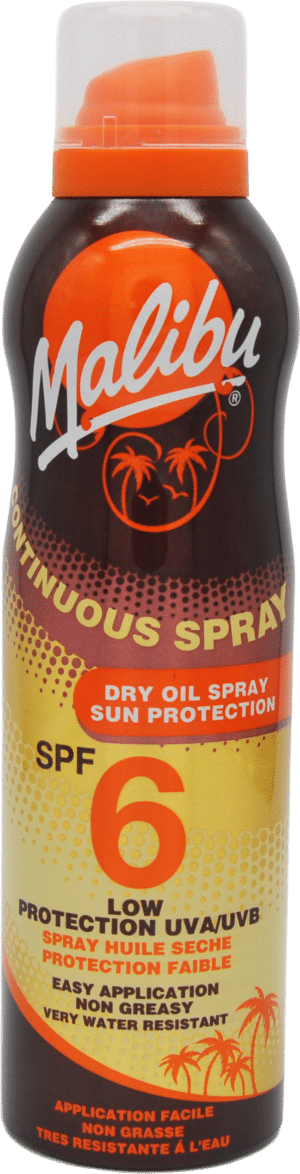 SPF6 Continuous Dry Oil Spray